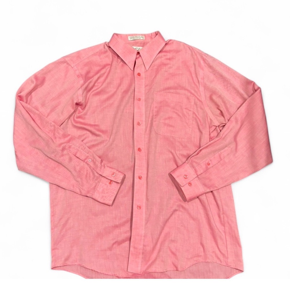 Men's Pink Button Down Shirt